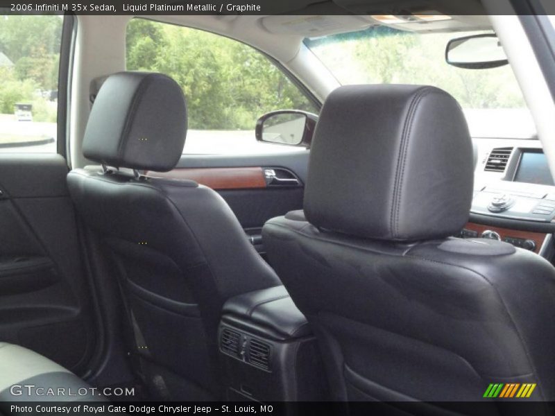 Liquid Platinum Metallic / Graphite 2006 Infiniti M 35x Sedan