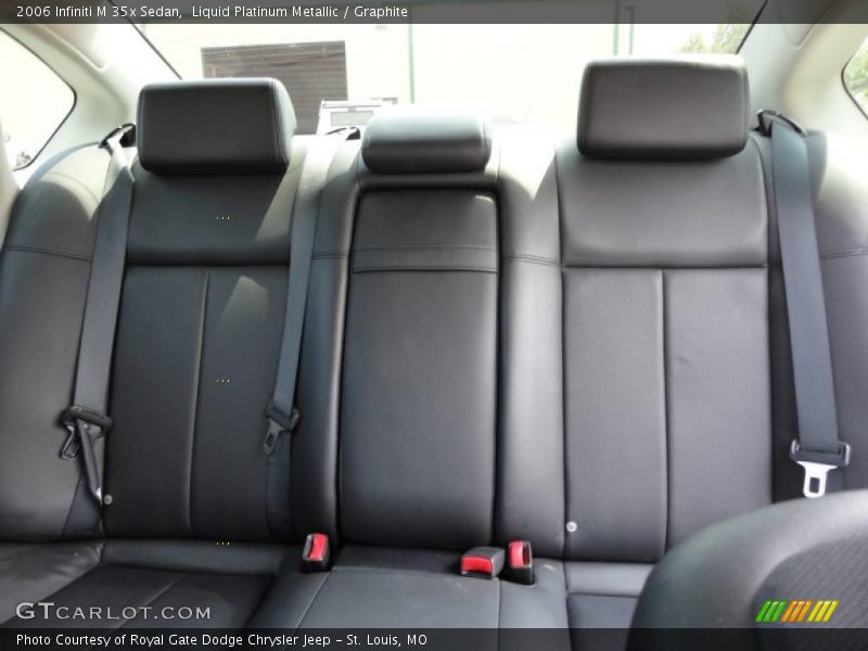 Liquid Platinum Metallic / Graphite 2006 Infiniti M 35x Sedan