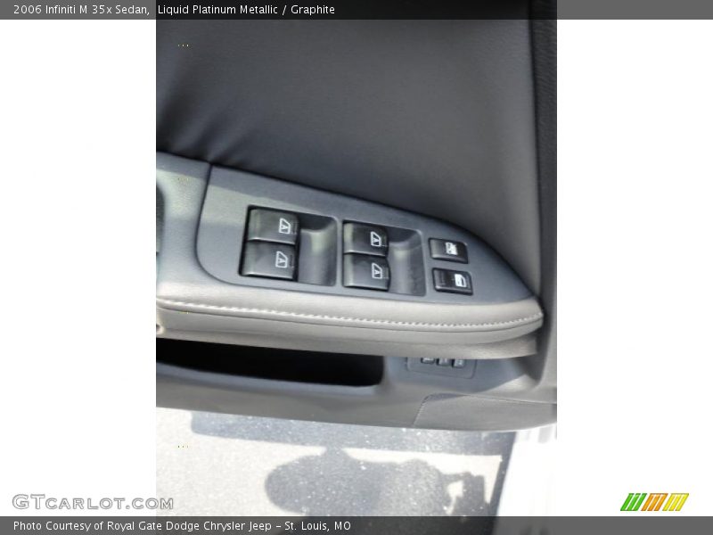 Liquid Platinum Metallic / Graphite 2006 Infiniti M 35x Sedan