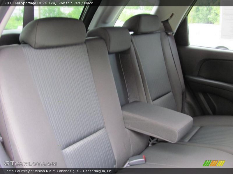 Volcanic Red / Black 2010 Kia Sportage LX V6 4x4