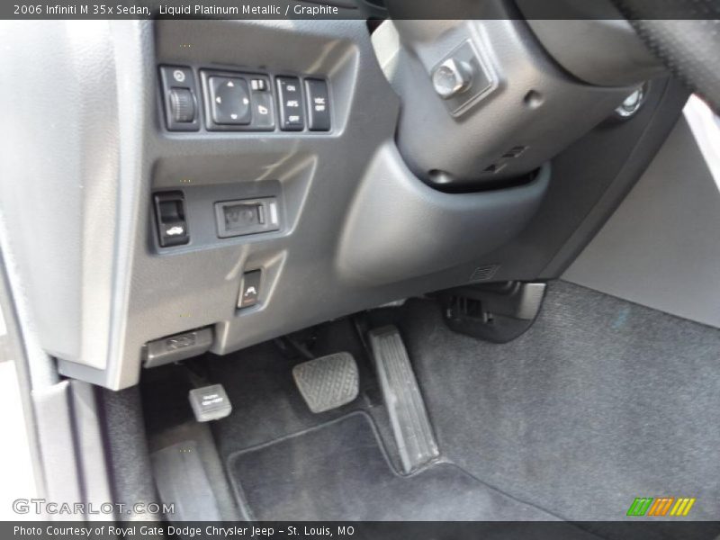 Liquid Platinum Metallic / Graphite 2006 Infiniti M 35x Sedan