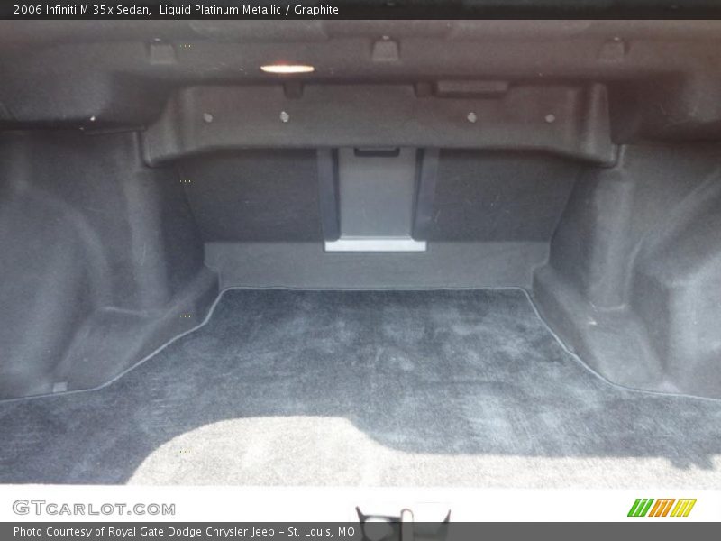 Liquid Platinum Metallic / Graphite 2006 Infiniti M 35x Sedan