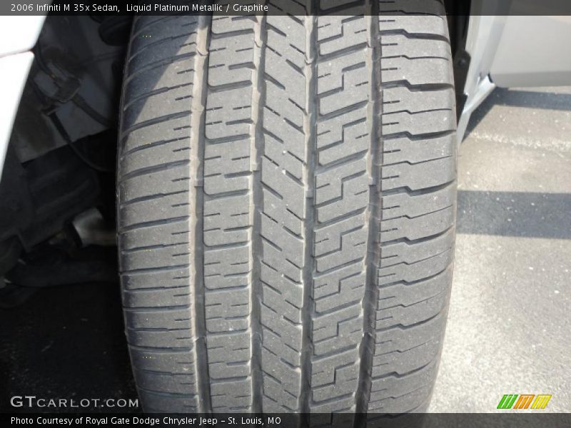 Liquid Platinum Metallic / Graphite 2006 Infiniti M 35x Sedan
