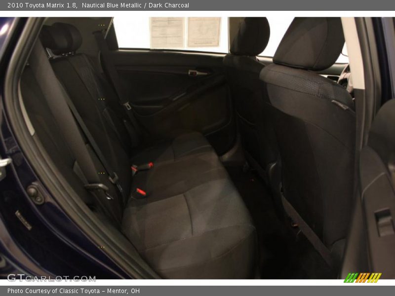Nautical Blue Metallic / Dark Charcoal 2010 Toyota Matrix 1.8