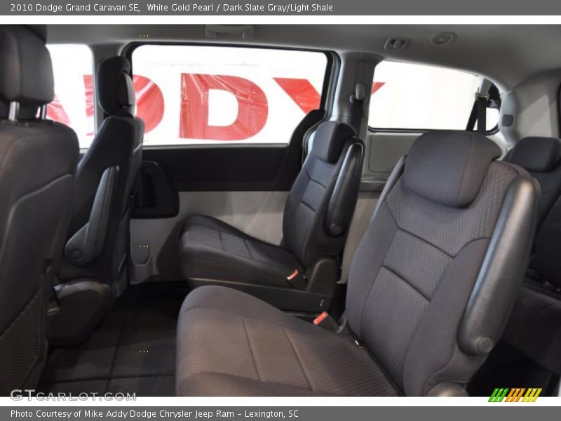 White Gold Pearl / Dark Slate Gray/Light Shale 2010 Dodge Grand Caravan SE