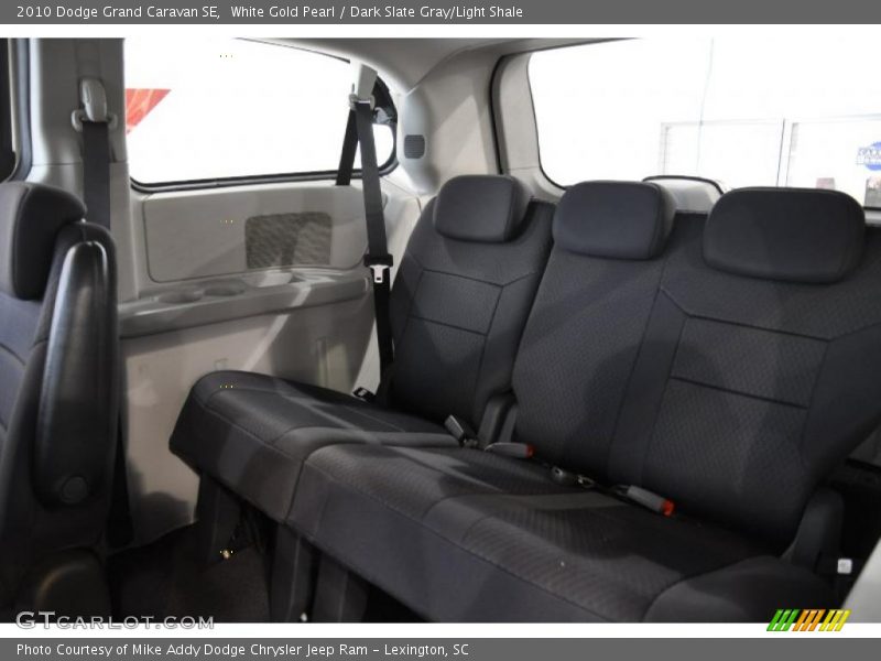 White Gold Pearl / Dark Slate Gray/Light Shale 2010 Dodge Grand Caravan SE
