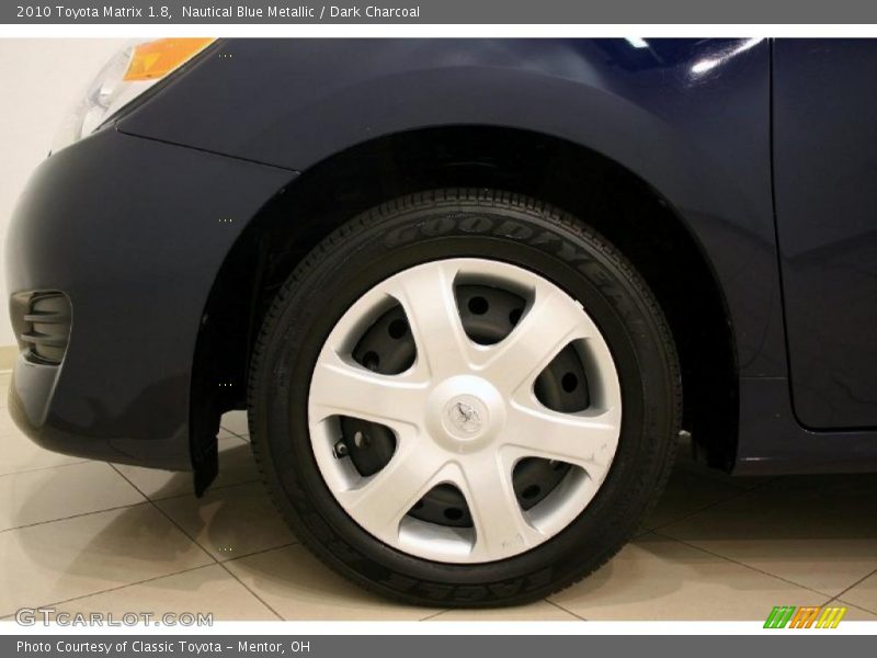 Nautical Blue Metallic / Dark Charcoal 2010 Toyota Matrix 1.8
