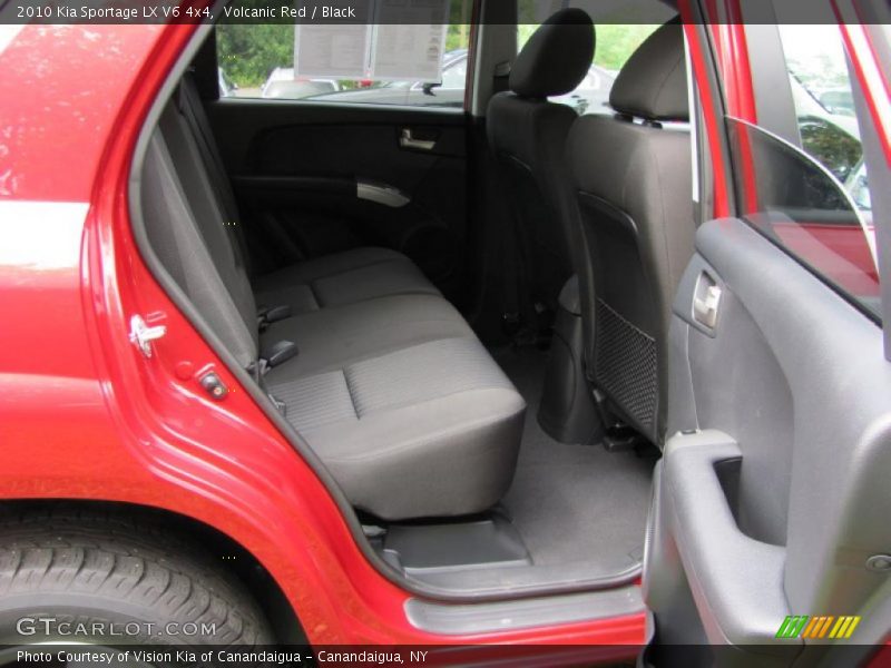 Volcanic Red / Black 2010 Kia Sportage LX V6 4x4