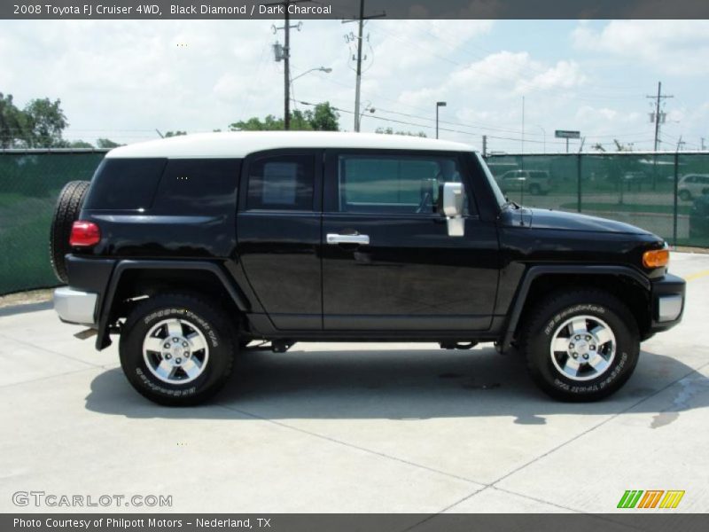 Black Diamond / Dark Charcoal 2008 Toyota FJ Cruiser 4WD