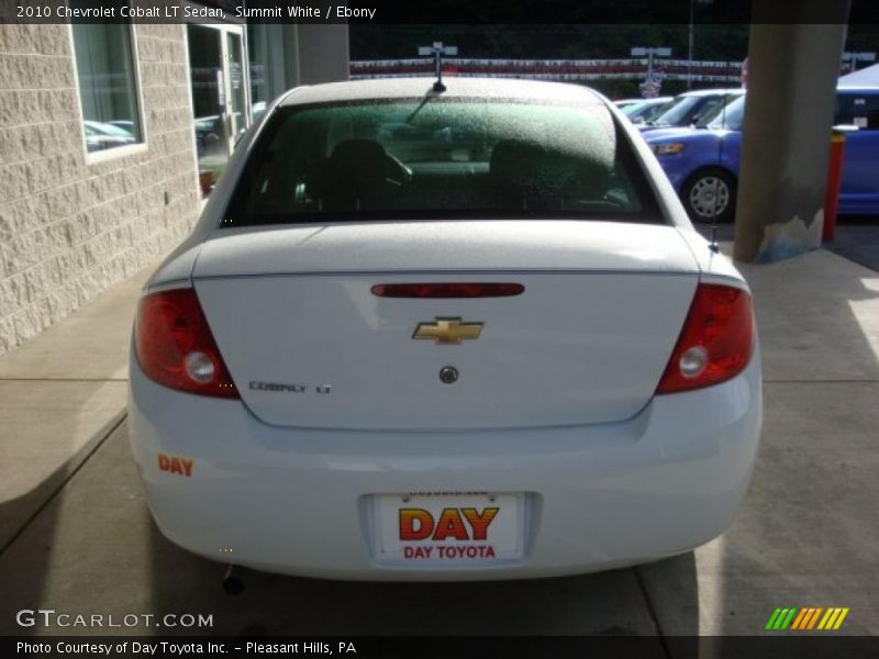 Summit White / Ebony 2010 Chevrolet Cobalt LT Sedan