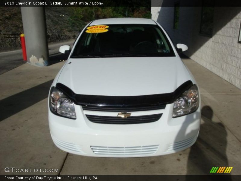 Summit White / Ebony 2010 Chevrolet Cobalt LT Sedan
