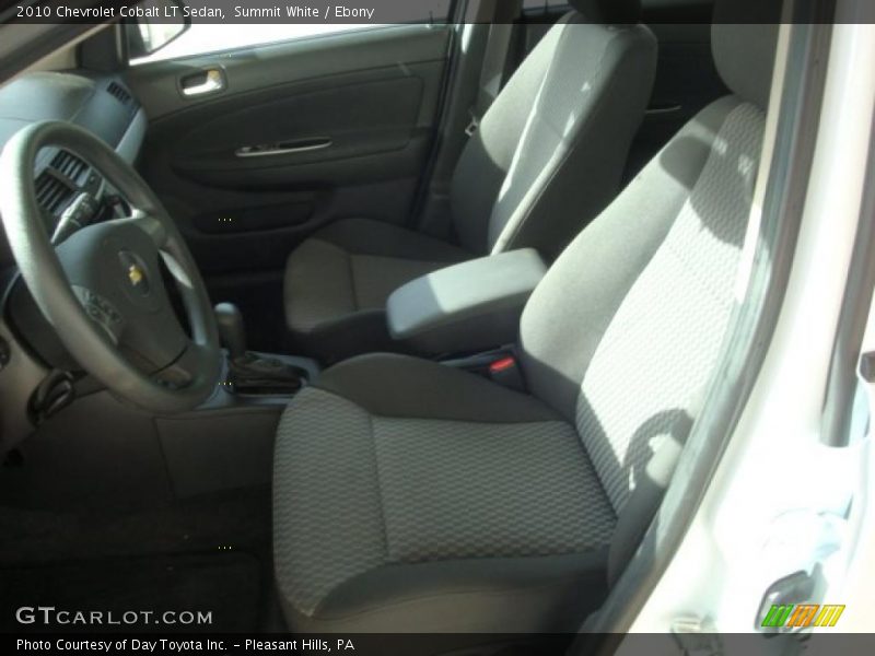 Summit White / Ebony 2010 Chevrolet Cobalt LT Sedan