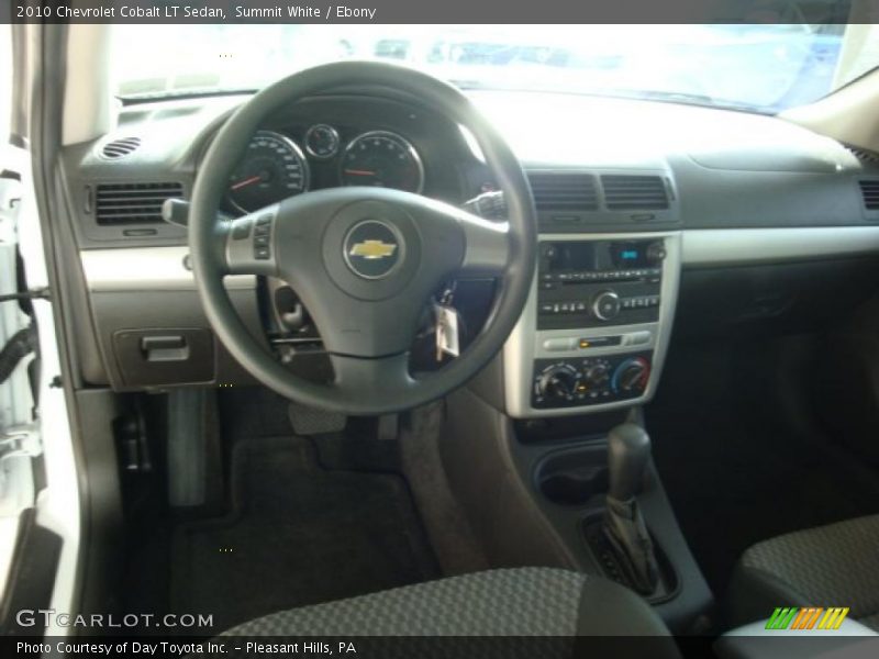 Summit White / Ebony 2010 Chevrolet Cobalt LT Sedan