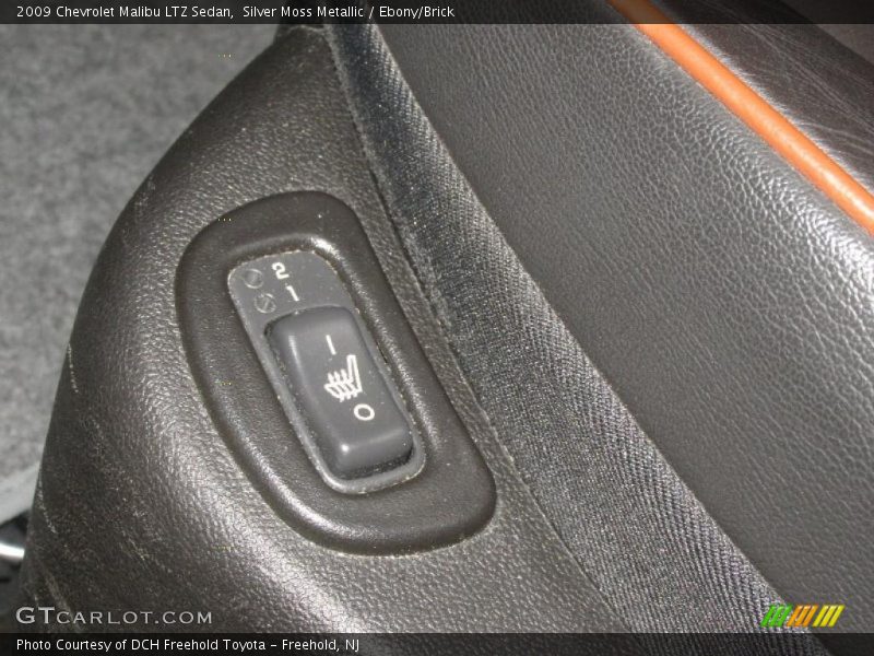 Silver Moss Metallic / Ebony/Brick 2009 Chevrolet Malibu LTZ Sedan