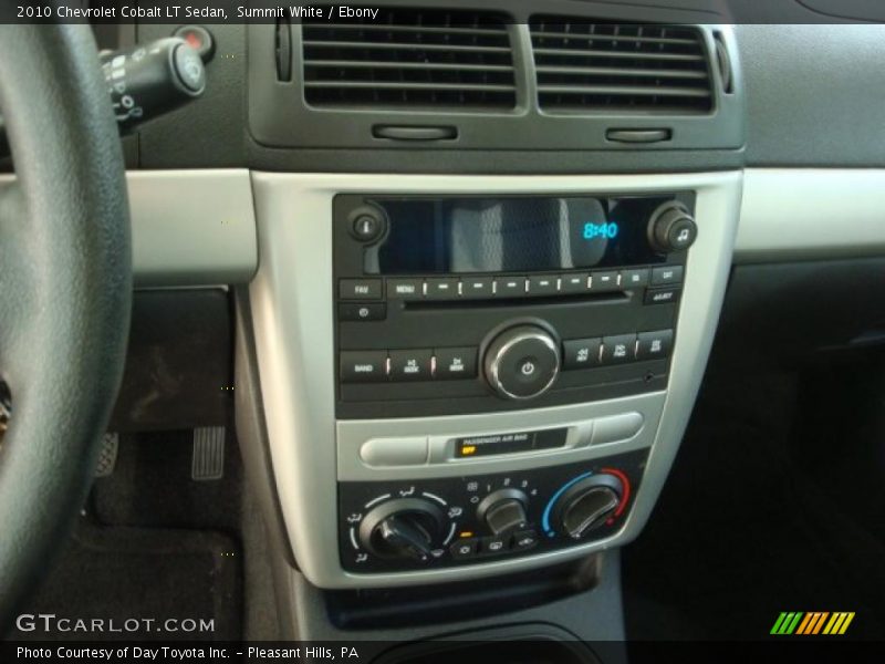 Summit White / Ebony 2010 Chevrolet Cobalt LT Sedan
