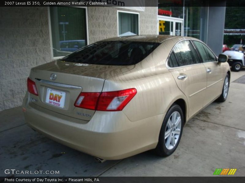 Golden Almond Metallic / Cashmere 2007 Lexus ES 350