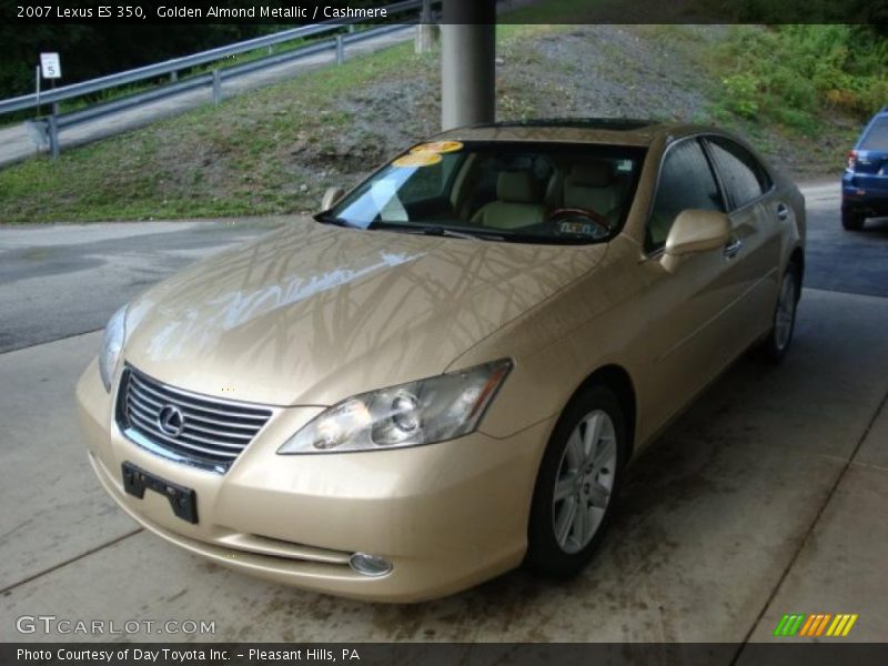 Golden Almond Metallic / Cashmere 2007 Lexus ES 350