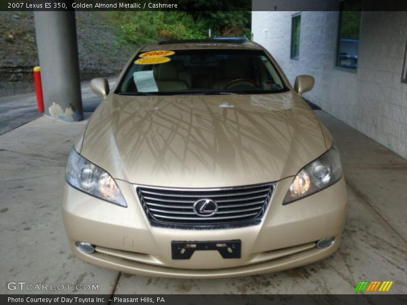 Golden Almond Metallic / Cashmere 2007 Lexus ES 350