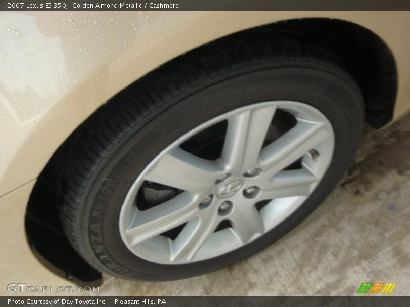 Golden Almond Metallic / Cashmere 2007 Lexus ES 350