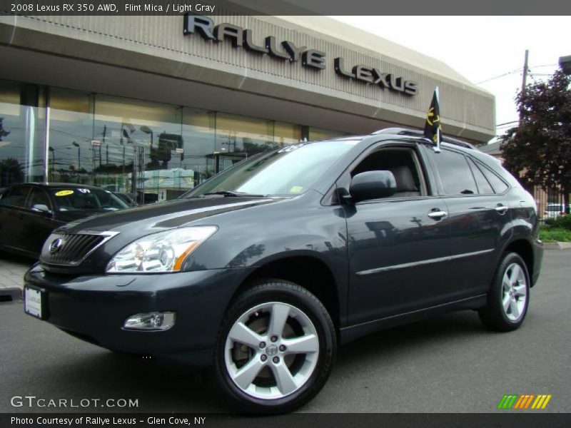Flint Mica / Light Gray 2008 Lexus RX 350 AWD