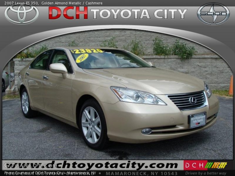 Golden Almond Metallic / Cashmere 2007 Lexus ES 350