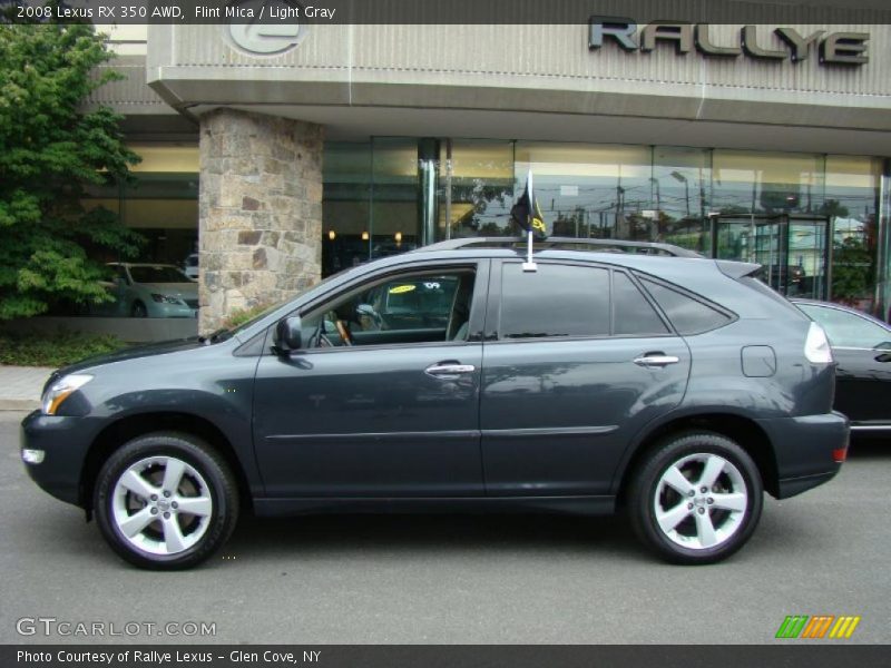 Flint Mica / Light Gray 2008 Lexus RX 350 AWD