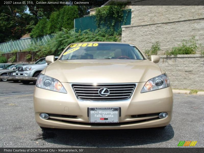 Golden Almond Metallic / Cashmere 2007 Lexus ES 350