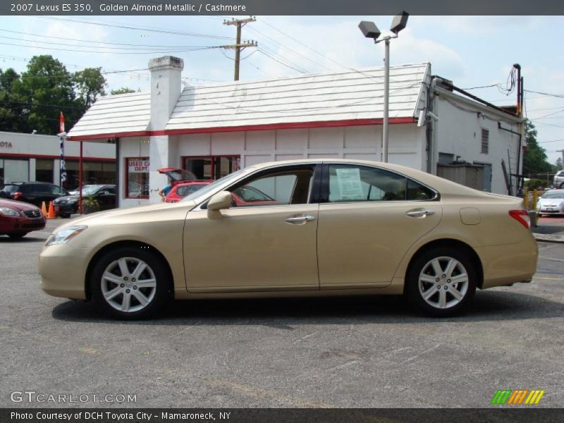 Golden Almond Metallic / Cashmere 2007 Lexus ES 350