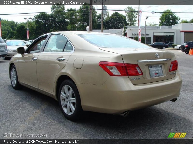 Golden Almond Metallic / Cashmere 2007 Lexus ES 350