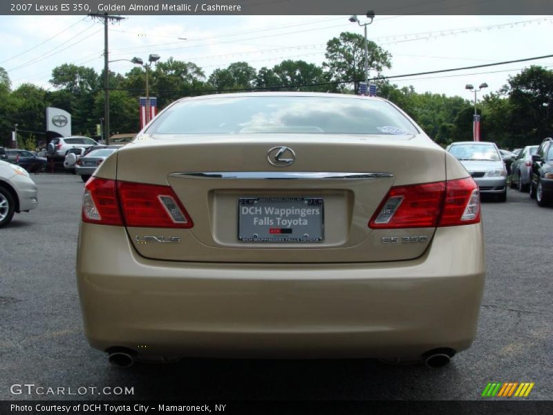 Golden Almond Metallic / Cashmere 2007 Lexus ES 350