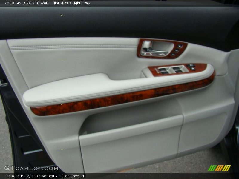 Flint Mica / Light Gray 2008 Lexus RX 350 AWD