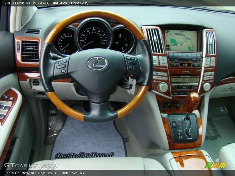 Flint Mica / Light Gray 2008 Lexus RX 350 AWD