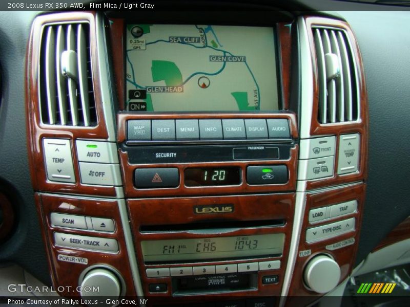 Flint Mica / Light Gray 2008 Lexus RX 350 AWD