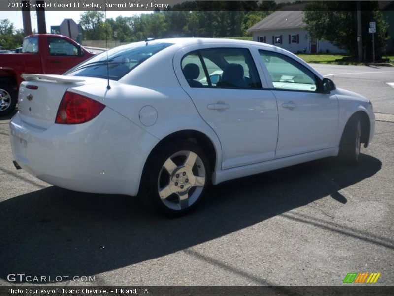Summit White / Ebony 2010 Chevrolet Cobalt LT Sedan