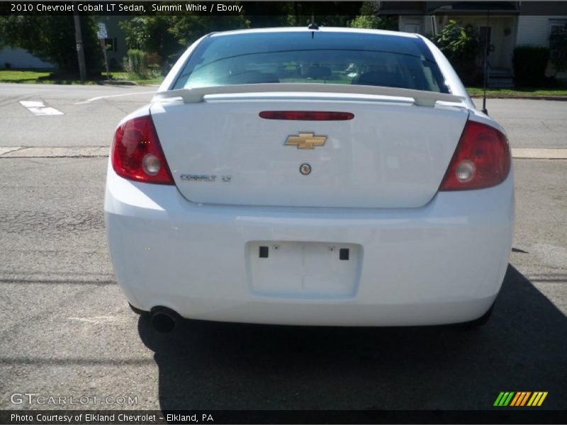 Summit White / Ebony 2010 Chevrolet Cobalt LT Sedan