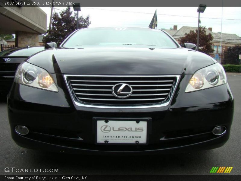 Black Onyx / Black 2007 Lexus ES 350