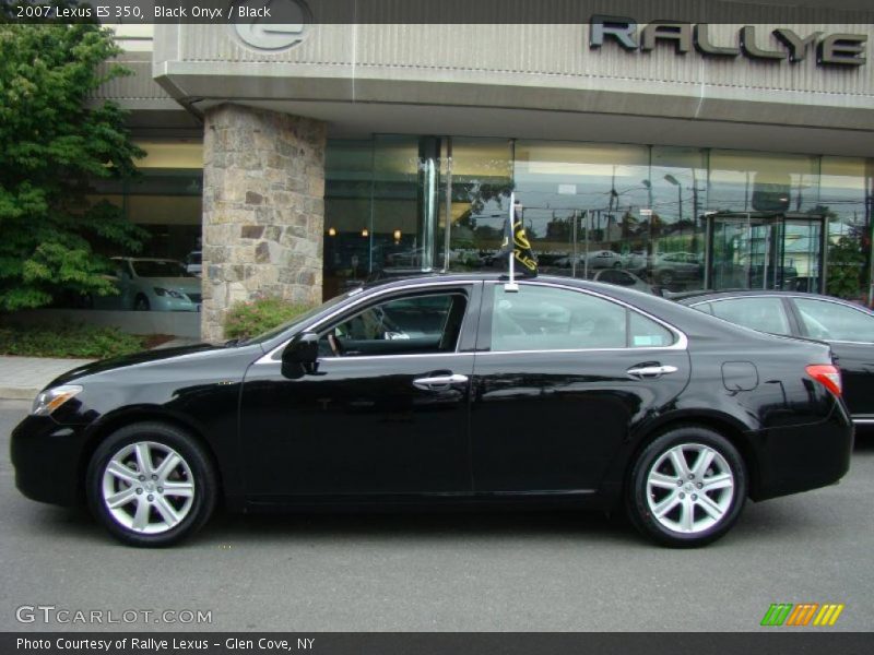 Black Onyx / Black 2007 Lexus ES 350