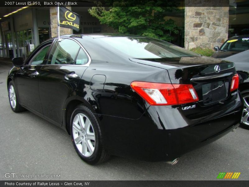 Black Onyx / Black 2007 Lexus ES 350