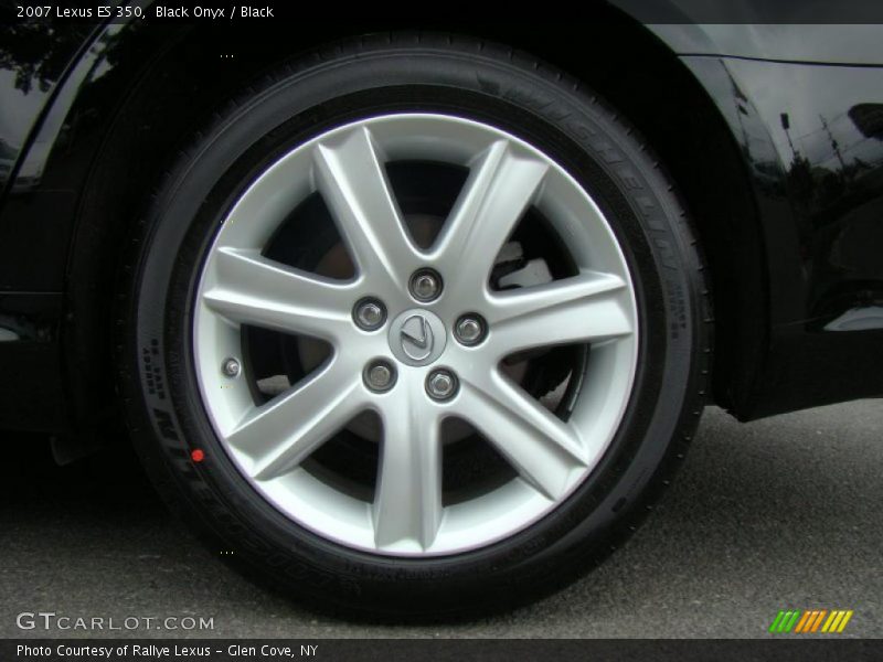Black Onyx / Black 2007 Lexus ES 350