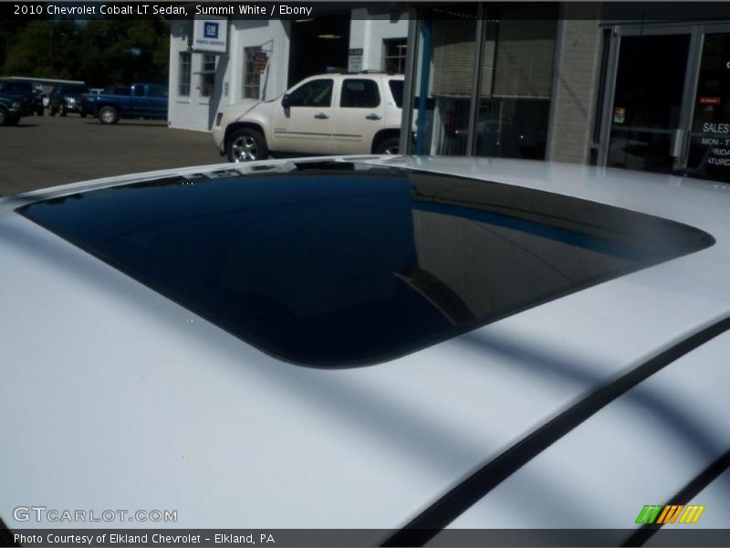 Summit White / Ebony 2010 Chevrolet Cobalt LT Sedan