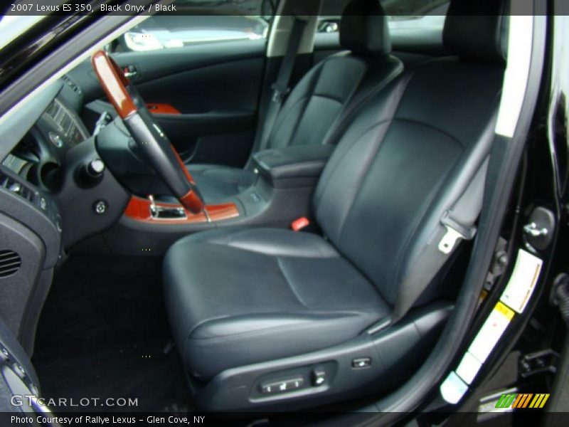 Black Onyx / Black 2007 Lexus ES 350