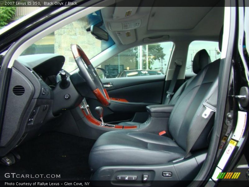 Black Onyx / Black 2007 Lexus ES 350