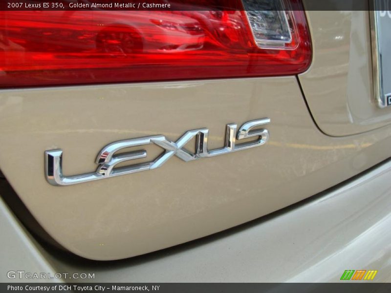 Golden Almond Metallic / Cashmere 2007 Lexus ES 350