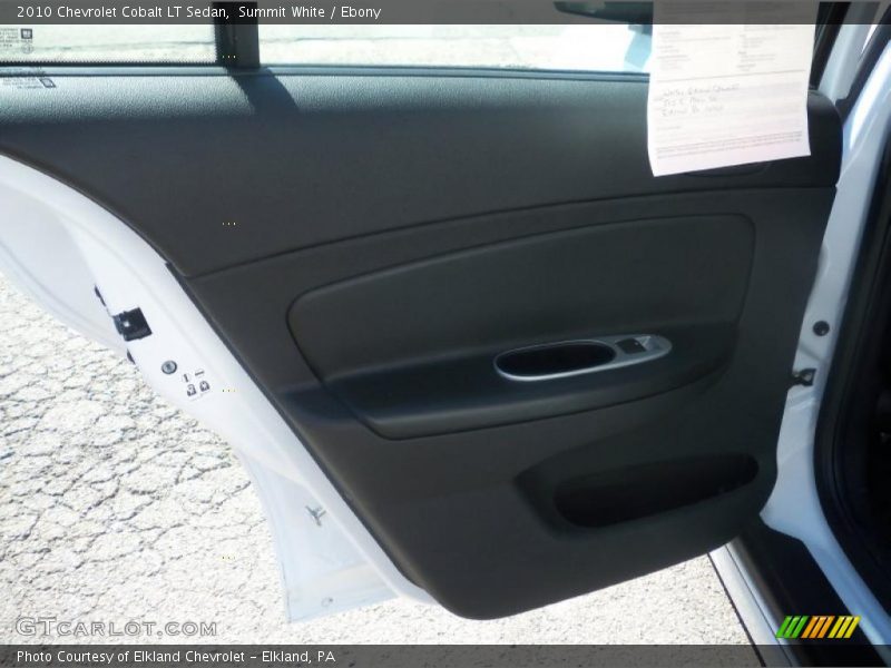 Summit White / Ebony 2010 Chevrolet Cobalt LT Sedan