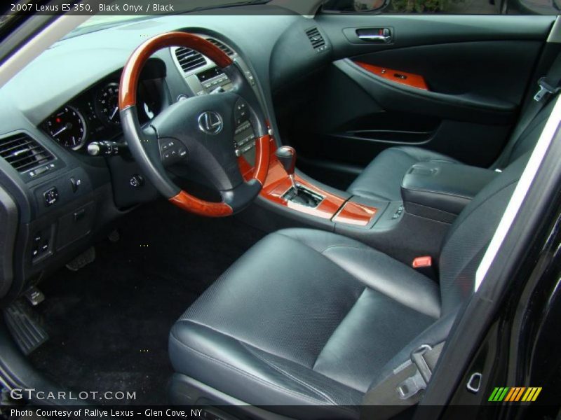 Black Onyx / Black 2007 Lexus ES 350