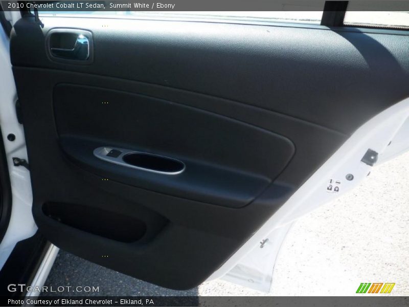 Summit White / Ebony 2010 Chevrolet Cobalt LT Sedan