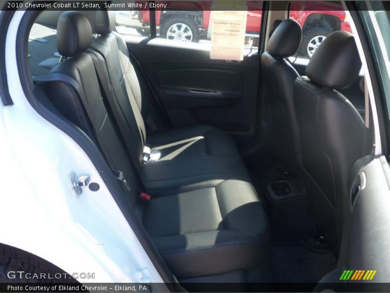 Summit White / Ebony 2010 Chevrolet Cobalt LT Sedan