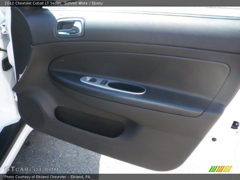 Summit White / Ebony 2010 Chevrolet Cobalt LT Sedan