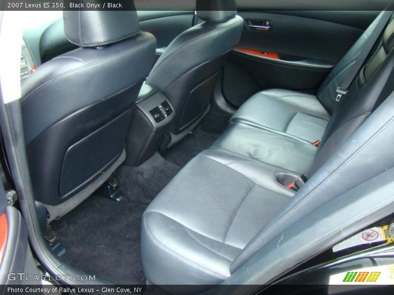 Black Onyx / Black 2007 Lexus ES 350