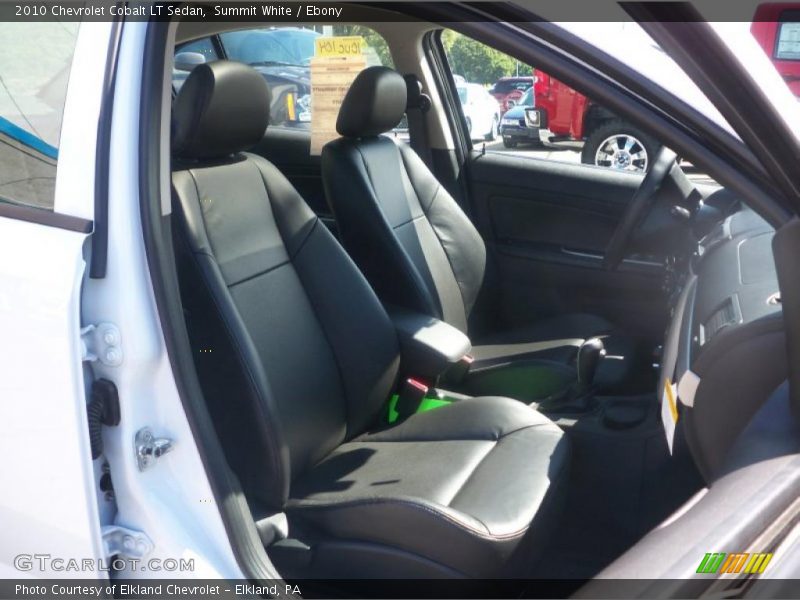 Summit White / Ebony 2010 Chevrolet Cobalt LT Sedan